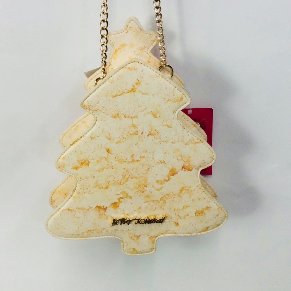 Betsy Johnson One Smart Cookie Christmas Handbag - Picture 5 of 8